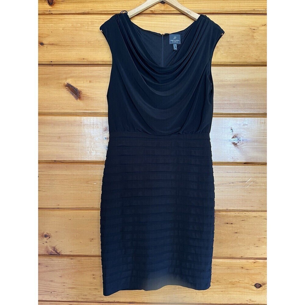 Adrianna Papell  Dress Size 14 Womens Cap Sleeve Shift Flattering